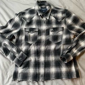 Slightly Crop True Religion Button Up